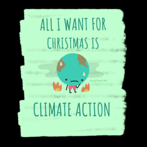 Climate Action Christmas - Kids Design