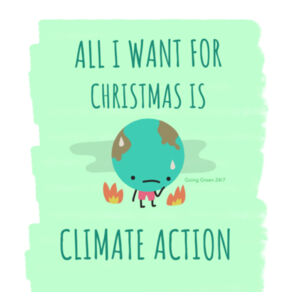 Climate Action Christmas - Woman Design